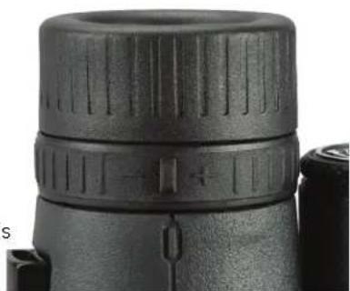 BUSHNELL PowerView 2 - ANPASSUNG DES FOKUS UND DIOPTRIEN - 1