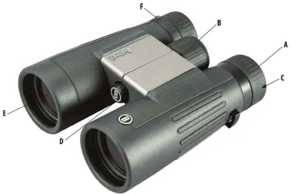 BUSHNELL PowerView 2 - GUIDE DES PIECES - 1