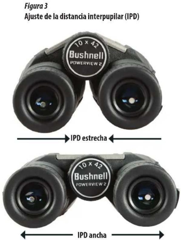 BUSHNELL PowerView 2 - AJUSTE DE FOCO Y DIOPTRIA - 3