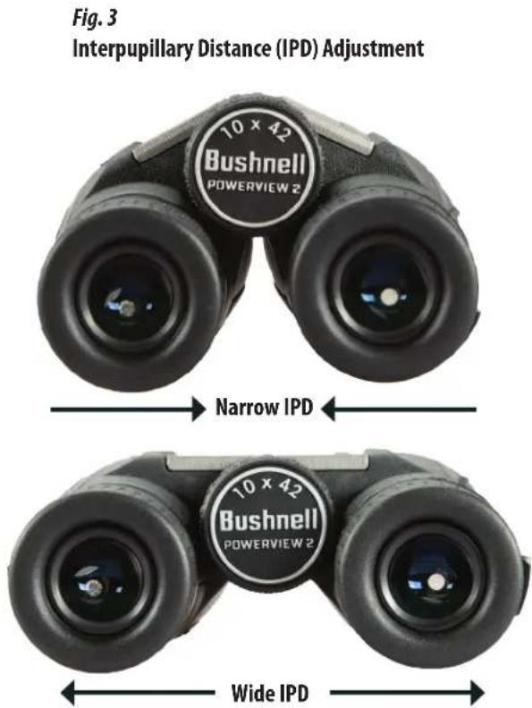 BUSHNELL PowerView 2 - FOCUS AND DIOPTER ADJUSTMENT - 3