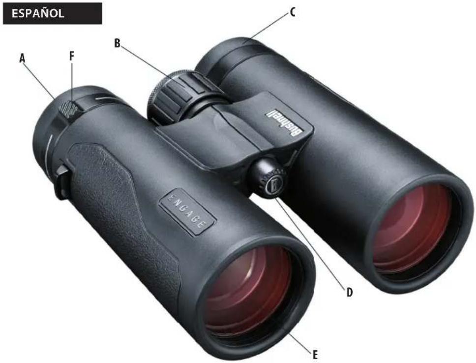 BUSHNELL Engage X - GUIDE DES PIÈCES - 1