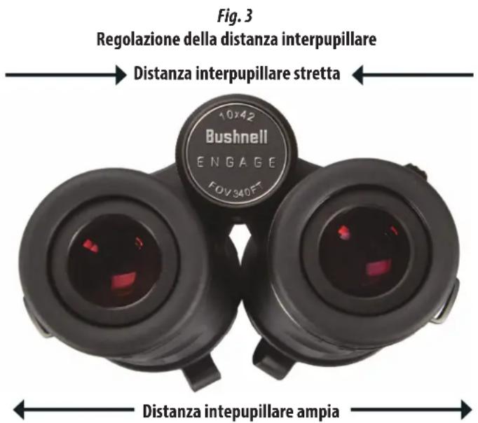 BUSHNELL Engage X - REGOLAZIONE DIOTTRICA E DELLA MESSA A FUOCO - 4