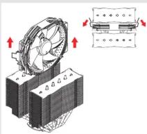 Noctua NHD15S - Fixation du ventirad sur le CPU6 - 1