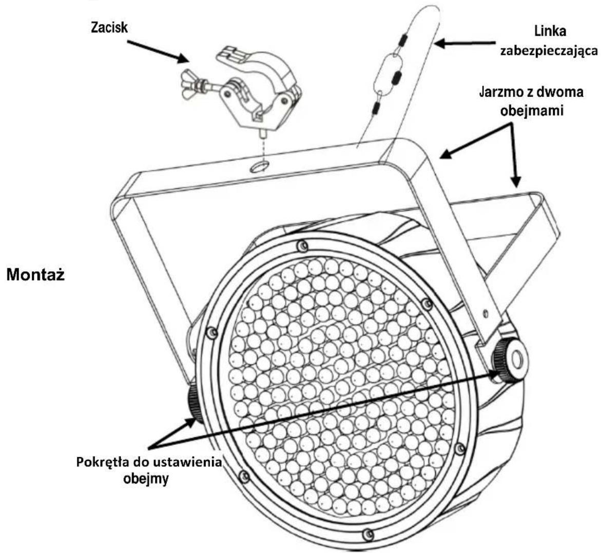 Chauvet EZpar 64 RGBA - Wskaźnik zużycia akumulatora - 2