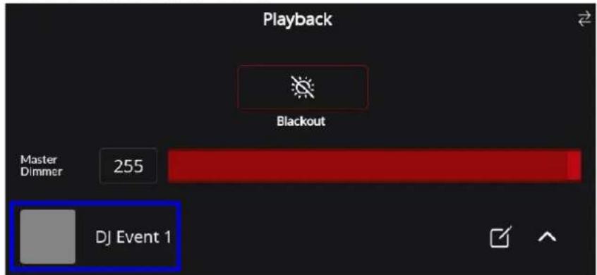 Playback Blackout Master Dimmer 255 DJ Event 1