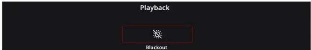 Playback Blackout