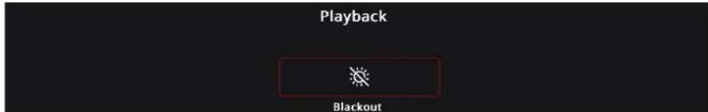 Playback Blackout