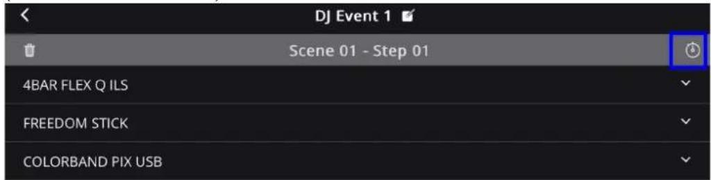 DJ Event 1 Scene 01 - Step 01 4BAR FLEX Q ILS FREEDOM STICK COLORBAND PIX USB