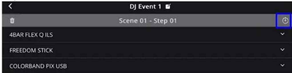 DJ Event 1 Scene 01 - Step 01 4BAR FLEX Q ILS FREEDOM STICK COLORBAND PIX USB