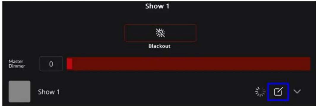 Chauvet FlareCON Air 2 - Bearbeiten einer Show - 1
