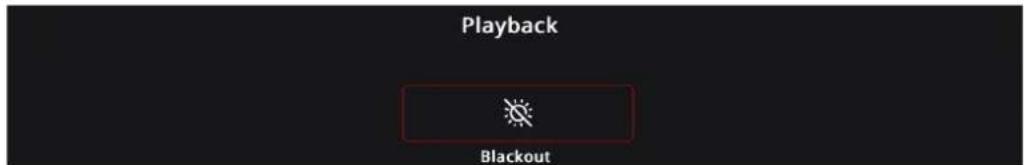 Playback Blackout