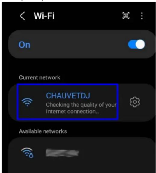 Chauvet FlareCON Air 2 - Conexión a la red Wi-Fi de FlareCON - 1