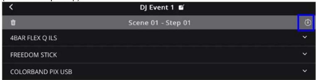 DJ Event 1 Scene 01 - Step 01 4BAR FLEX Q ILS FREEDOM STICK COLORBAND PIX USB