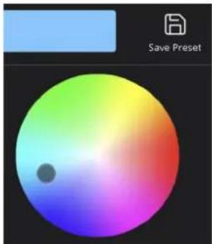 Chauvet FlareCON Air 2 - Para utilizar el selector de color: - 1