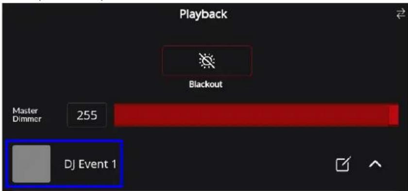 Playback Blackout Master Dimmer 255 DJ Event 1