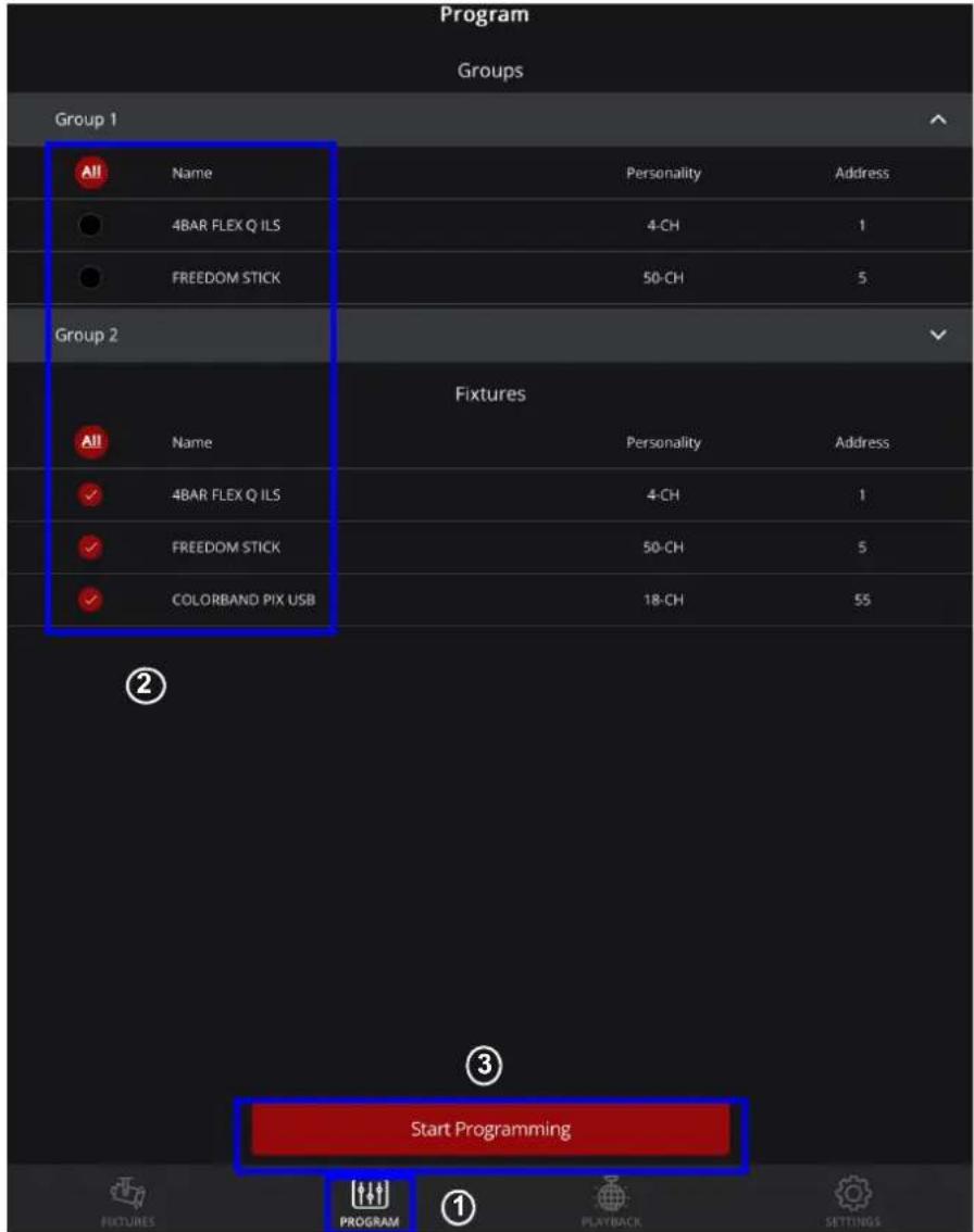 Chauvet FlareCON Air 2 - PROGRAMMIERUNG - 1