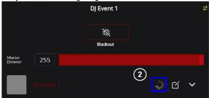 Chauvet FlareCON Air 2 - Mit Box synchronisieren - 2