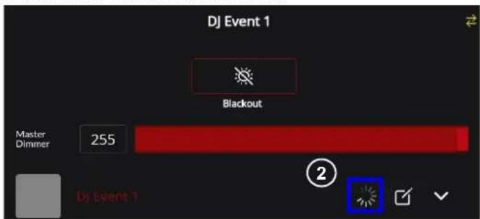 Chauvet FlareCON Air 2 - Per sincronizzarsi con il ricetrasmettitore: - 2