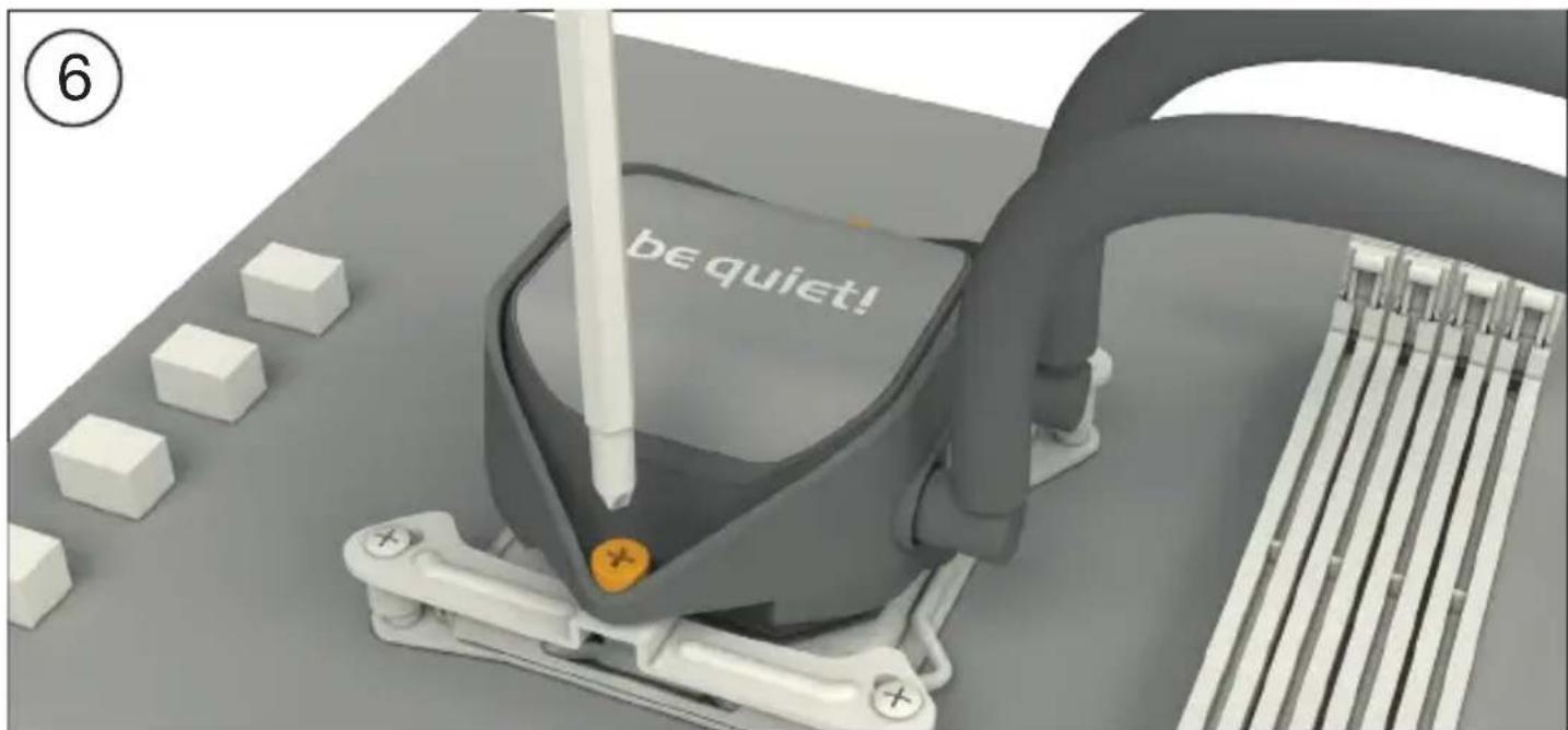 Be Quiet! Pure Loop 2 FX - Montage du bloc CPU - 1