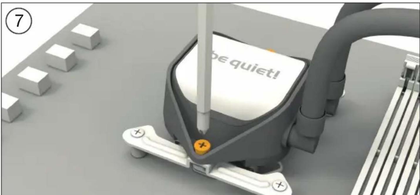 Be Quiet! Pure Loop 2 FX - Montage du bloc CPU - 1