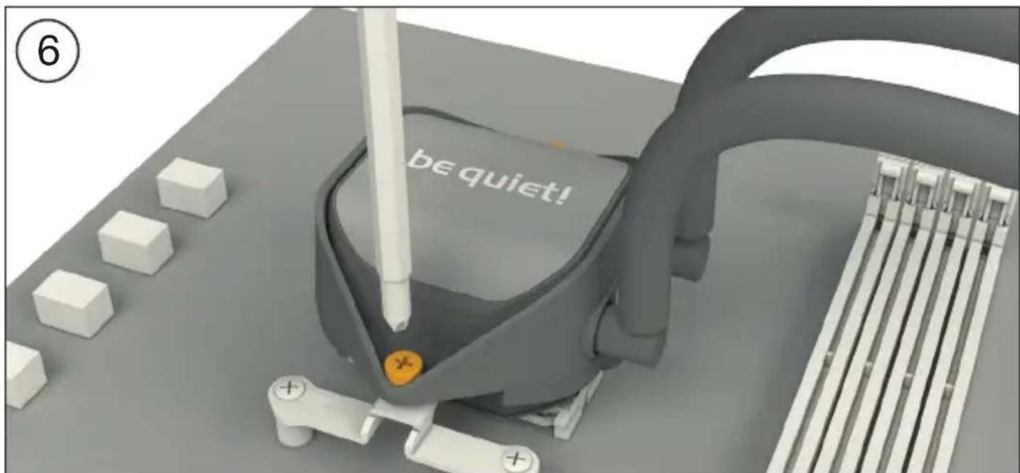Be Quiet! Pure Loop 2 FX - Montage du bloc CPU - 1