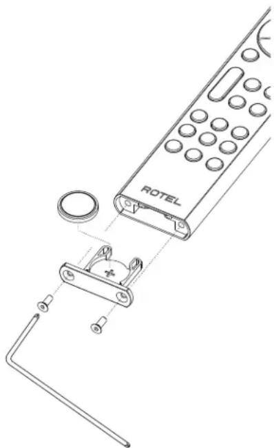 ROTEL S14 - Pilas del Mando a Distancia - 1