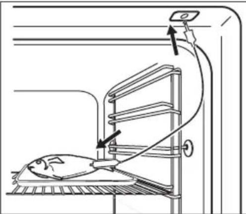 AEG B55PV2161B - Så här använder du: Matlagningstermometer - 1