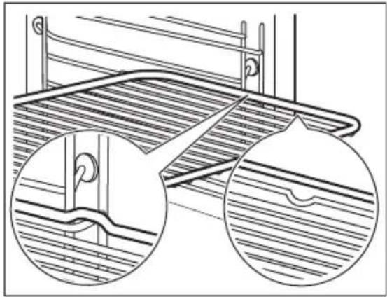 AEG B55PV2161B - Innsetting av tilbehør - 1