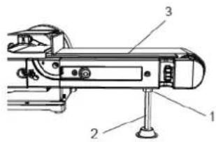 Holzmann BT 150_914 - Support pour la rectification horizontale de la bande - 1