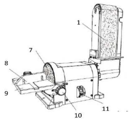 Holzmann BT 150_914 - Composants - 1