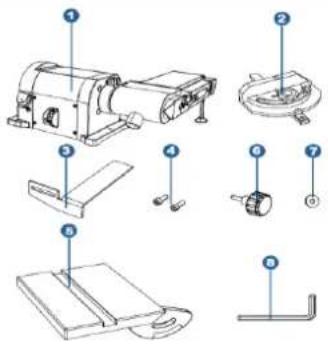 Holzmann BT 150_914 - Contenu de livraison - 1