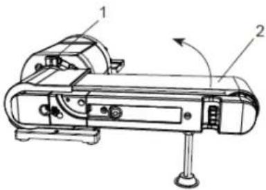 Holzmann BT 150_914 - Montage am Bandschleifer - 1