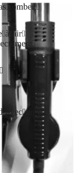 Toolcraft ZD8908 - A) insérer/remplacer une buse - 3