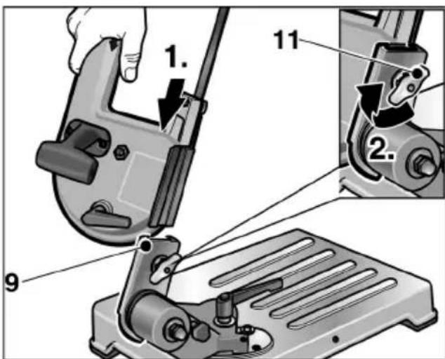 Flex SBG 4910 - Before switching on the power tool - 1