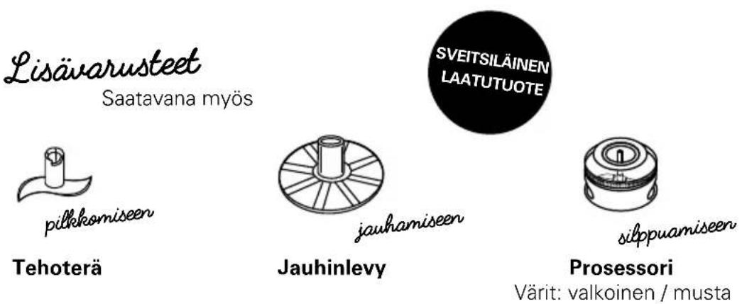 BAMIX Cordless Plus - Jatkuva käytö salittu enintaan 5 minuutin ajan! - 1