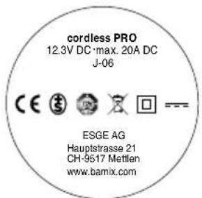 BAMIX Cordless Plus - Zawartość opakowania - 8