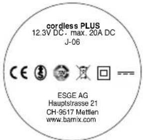 BAMIX Cordless Plus - Obsah balení - 4