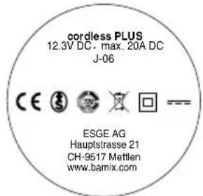 BAMIX Cordless Plus - Zawartość opakowania - 7
