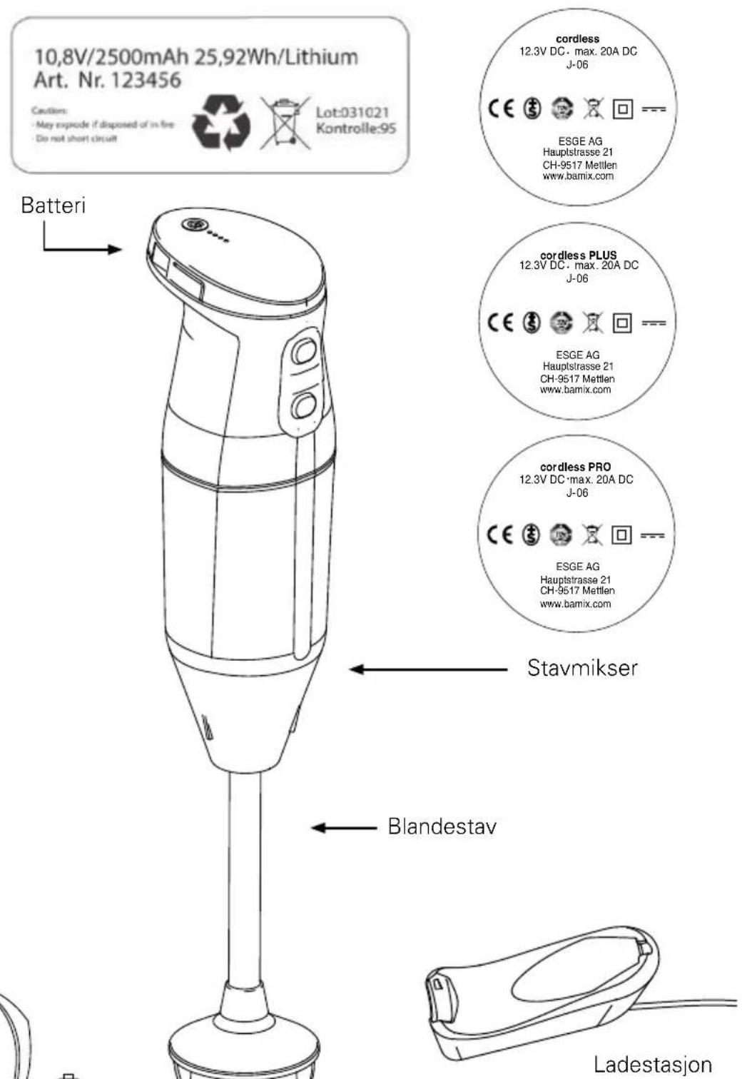 BAMIX Cordless Plus - Opskrifter - 1