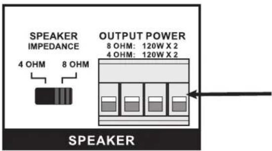 NUVO NVD2120 - Speaker Outputs - 1