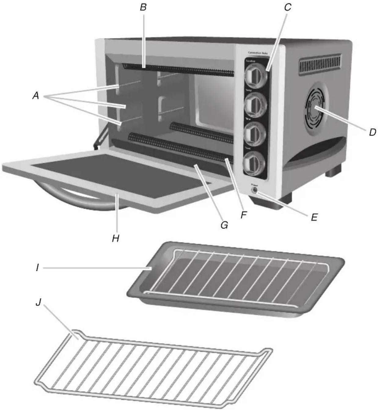KITCHENAID RKCO223 - Caractéristiques du KCO223 avec cuisson par convection de 12" (30,2 cm) - 1