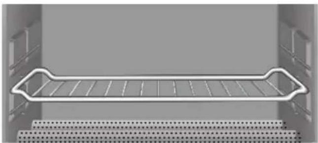 KITCHENAID RKCO223 - Explicación de las posiciones de la rejilla del horno - 4