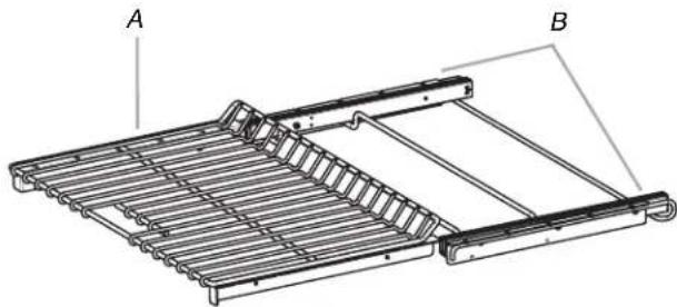 KITCHENAID Architect KEBS207SBL - Roll-Out Rack - 1