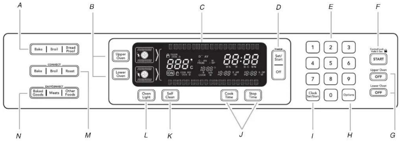 KITCHENAID Architect KEBS207SBL - ELECTRONIC OVEN CONTROL - 1