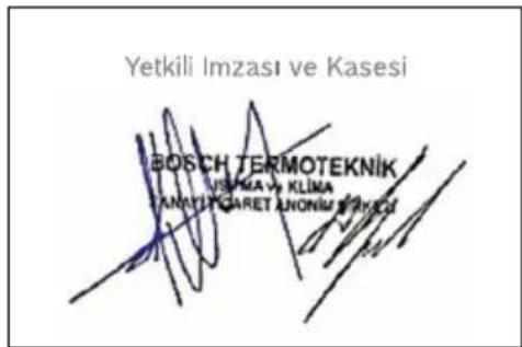 BOSCH HC400010 - Imalatci veya Ithalatci Firmanin - 1