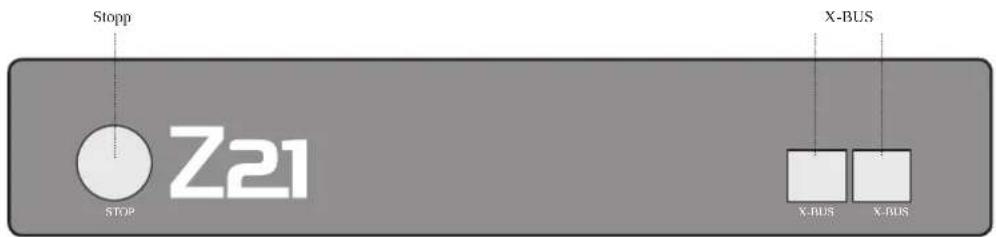 Roco 10820 - Anschlüsse der Z21-Digitalzentrale - 1