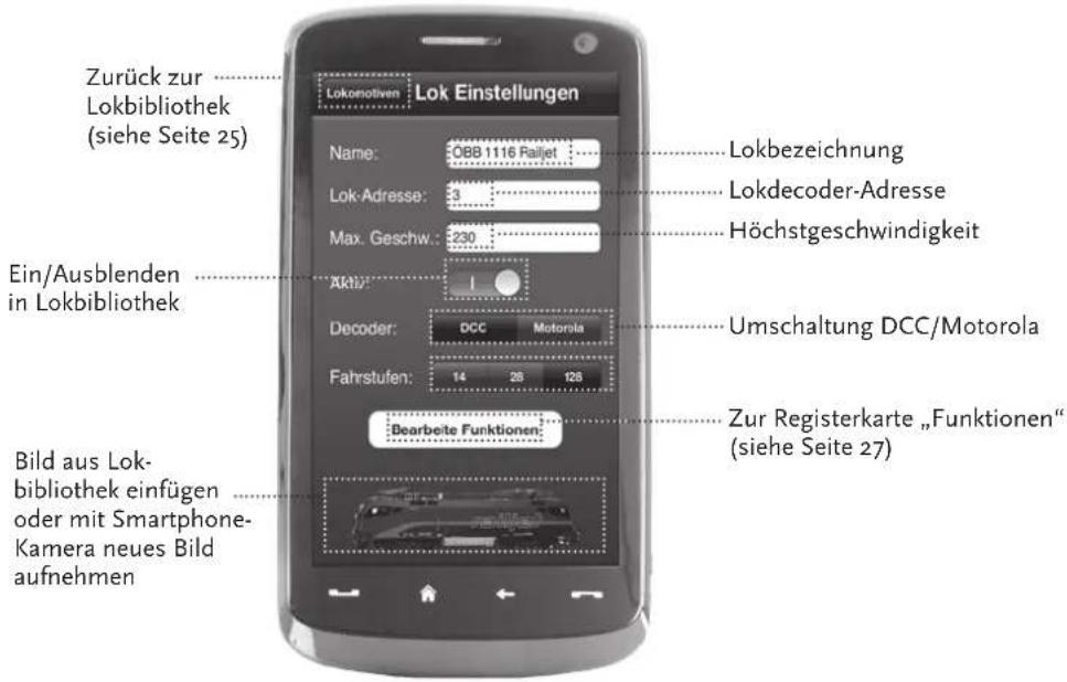 Roco 10820 - Programmierung – Lokeinstellungen - 1