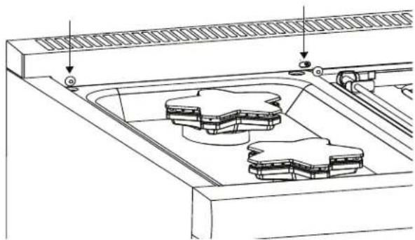 THERMADOR PALPKITDGW - Removing the backguard assembly - 1