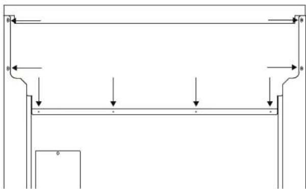 THERMADOR PALPKITDGW - Retirar el conjunto de la consola trasera - 2