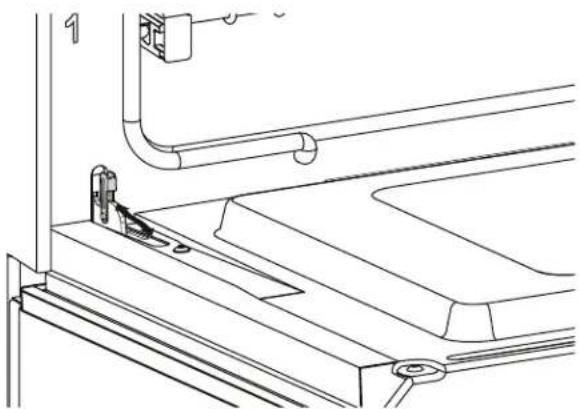 THERMADOR PALPKITDGW - Removing the oven door - 1